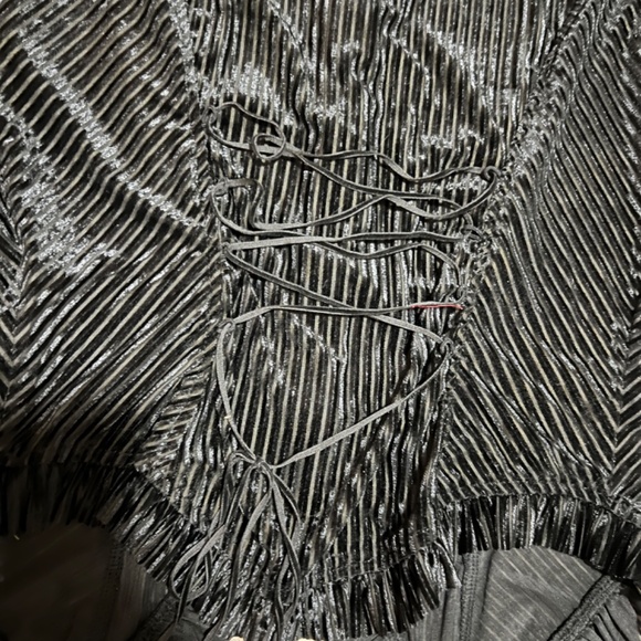 Punkrave striped victorian shirt - Picture 5 of 5